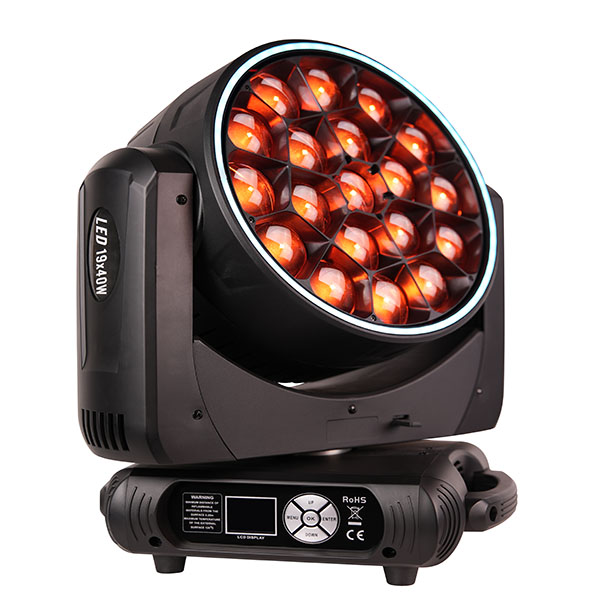19X40W B Eye K15 LED Beam Zoom Wash With Ring