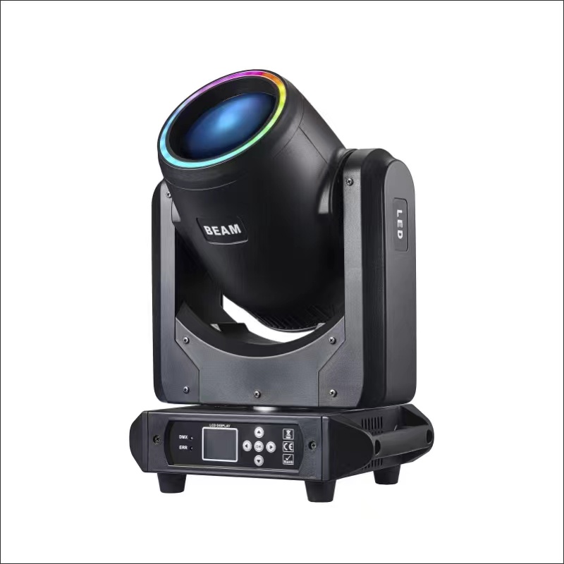 Mini 230W LED Beam Moving Head Light With Ring